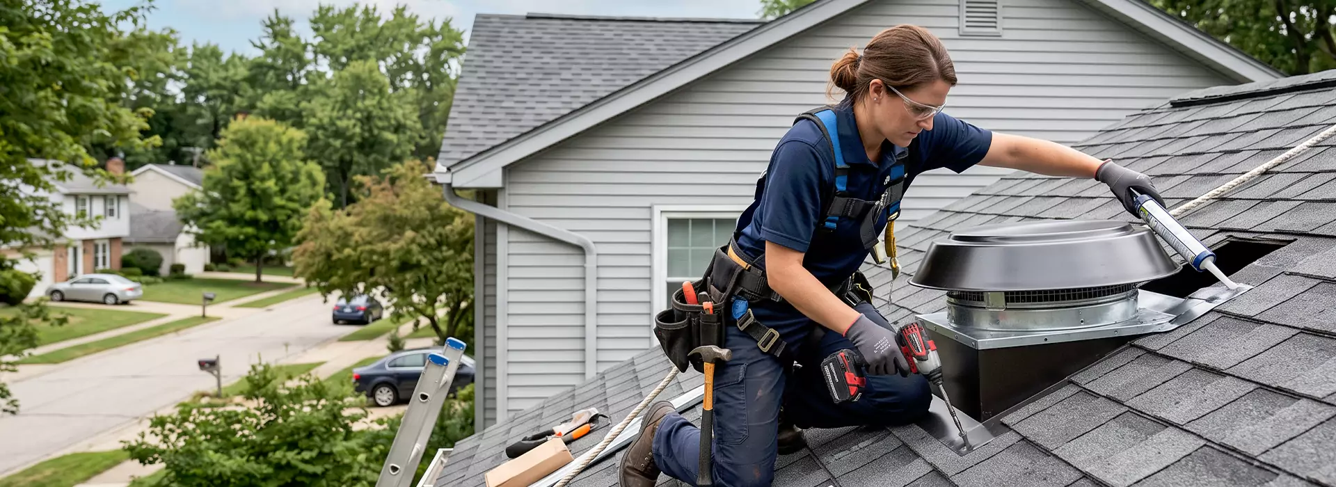 Attic Fan Installation