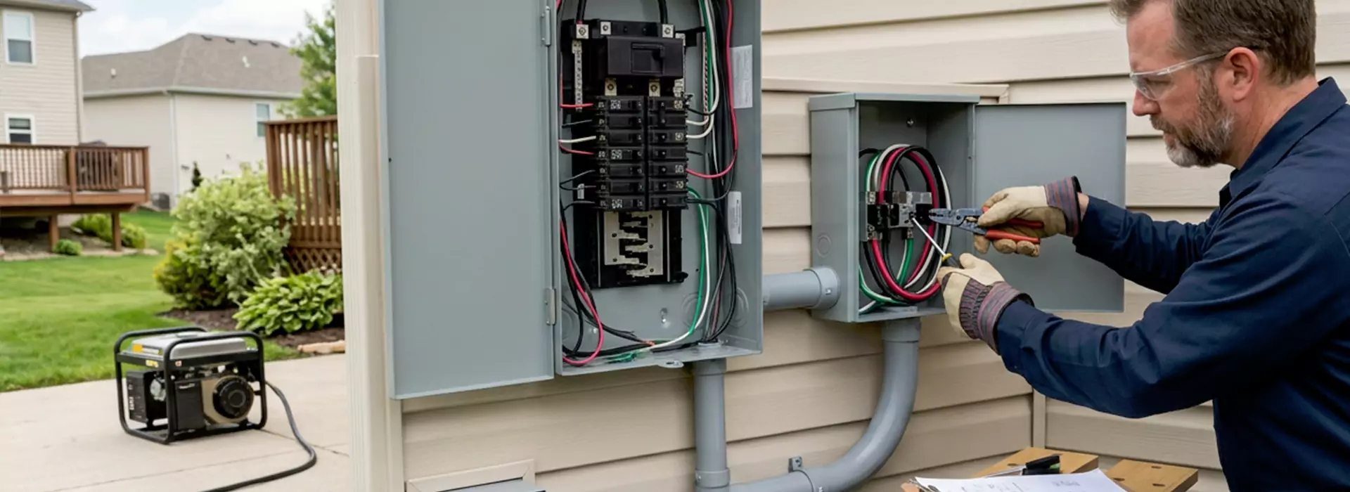 Generator Transfer Switch Installation