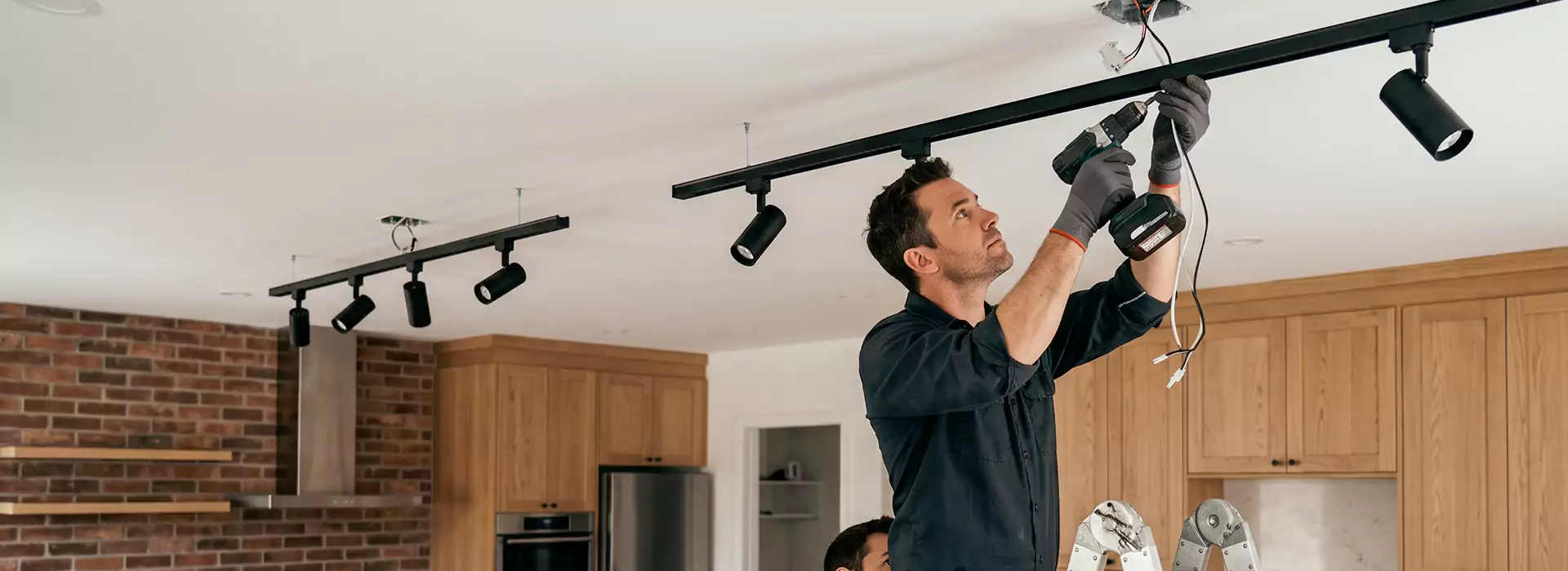 Track Lighting Installation