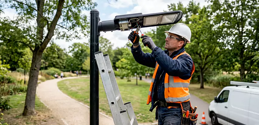 Outdoor Lighting Repair In Leeds