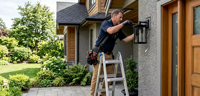 Outdoor and Exterior Light Fixture Installation in Leeds