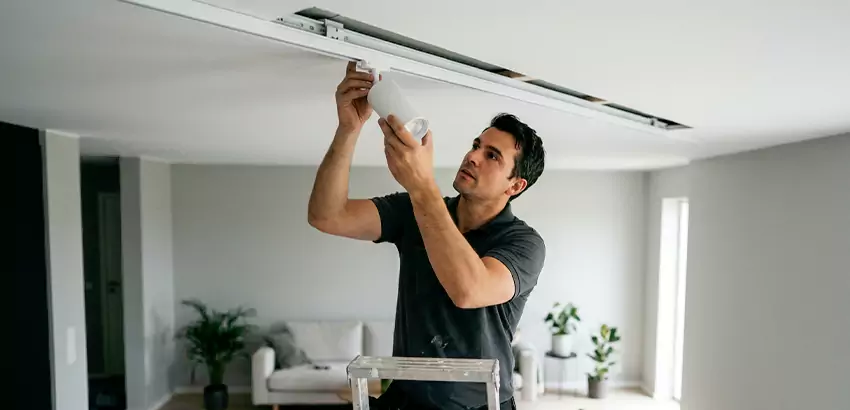 Recessed Track Lighting Installation in Leeds