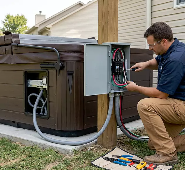 Professional Hot Tub Electrical Installation: Your Local Spa Wiring Team in Leeds, AL